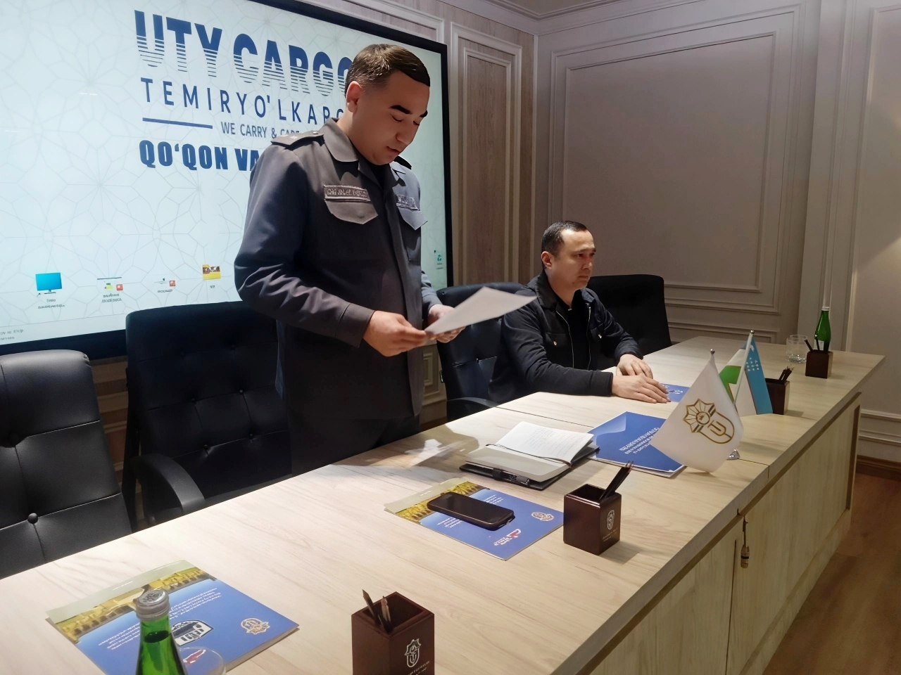 Vigilance is the demand of the time: a preventive event was held at the Kokand wagon depot.