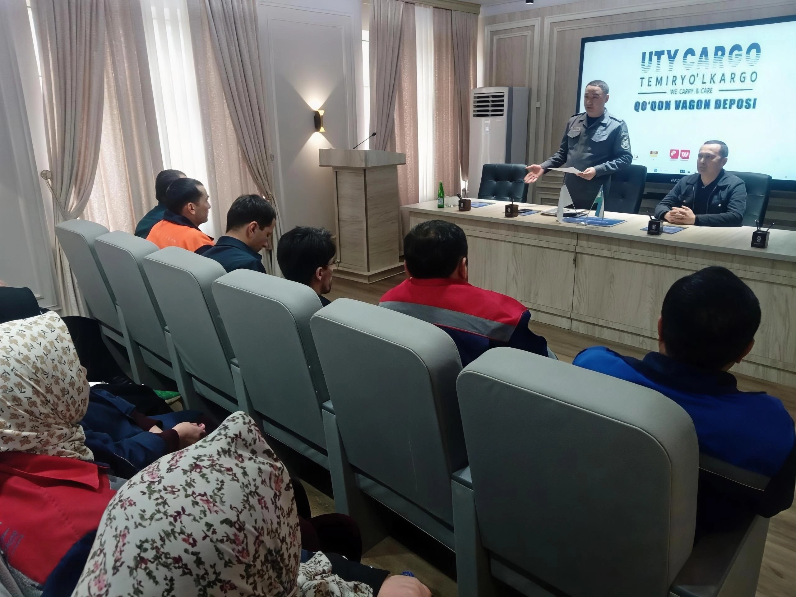 Vigilance is the demand of the time: a preventive event was held at the Kokand wagon depot.