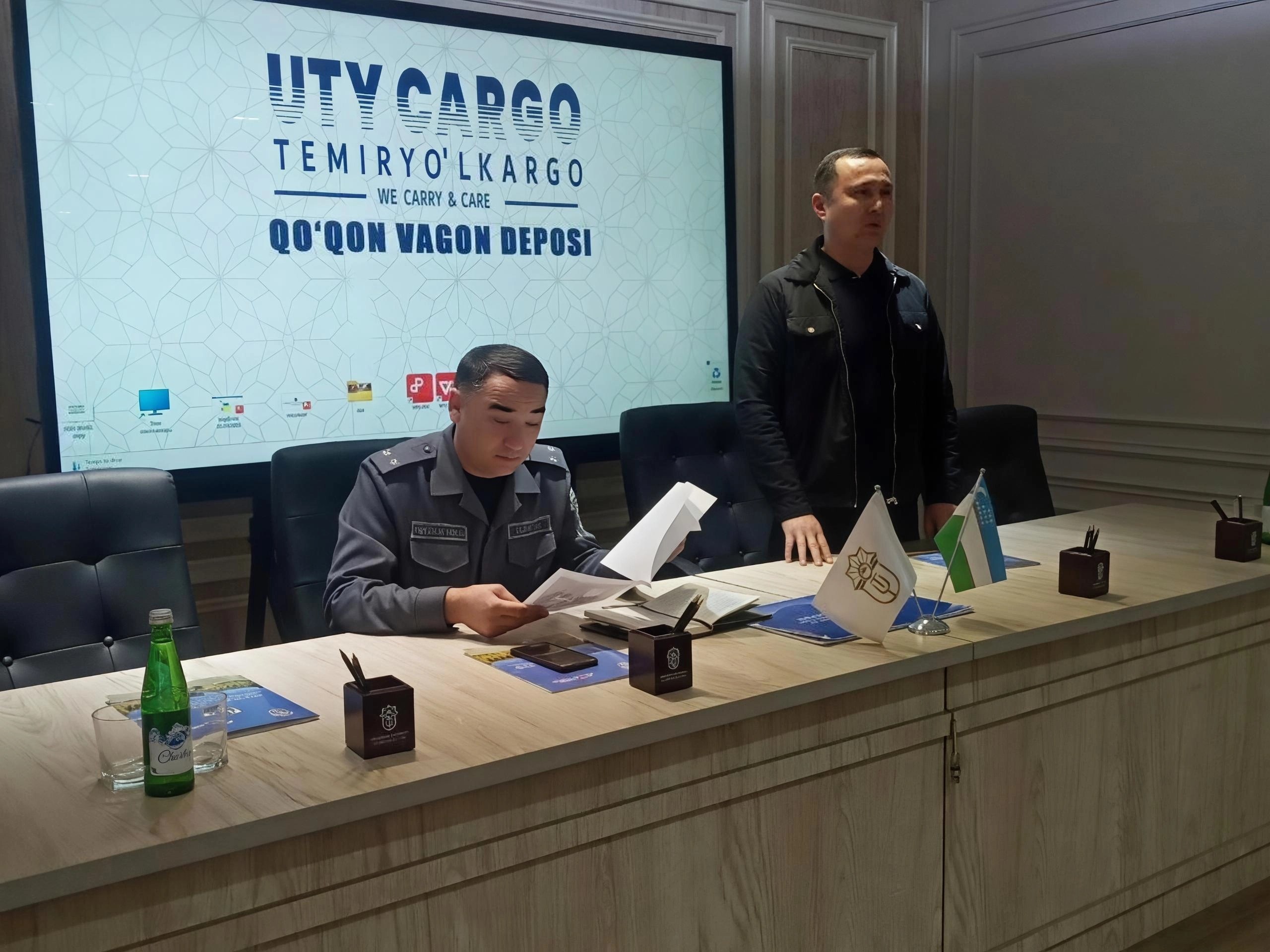 Vigilance is the demand of the time: a preventive event was held at the Kokand wagon depot.